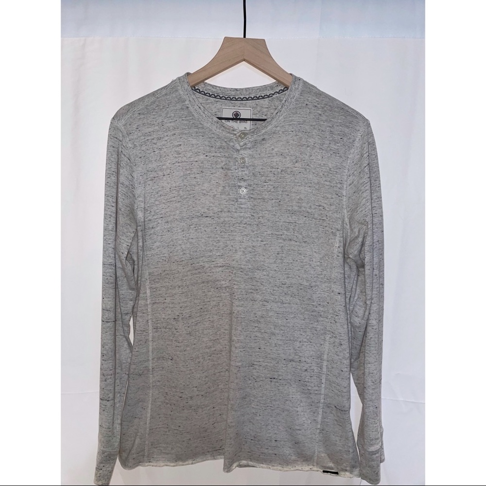 On The Byas Long Sleeve Henley Shirt